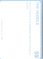 1989 Collegiate Collection North Carolina's Finest The Huddle #59