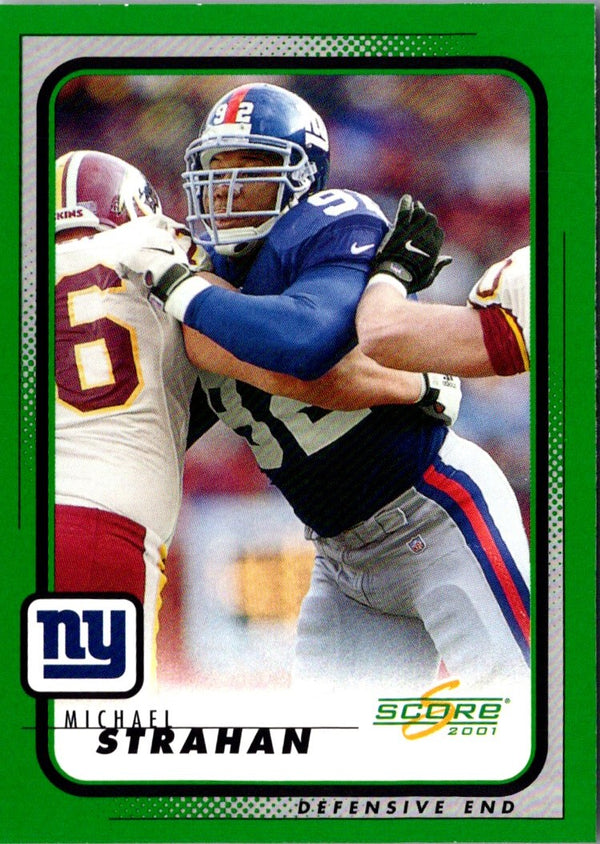 2001 Score Michael Strahan #138