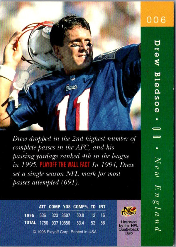 1995 Playoff Absolute Drew Bledsoe #11