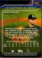 2015 Stadium Club Henderson Alvarez #147