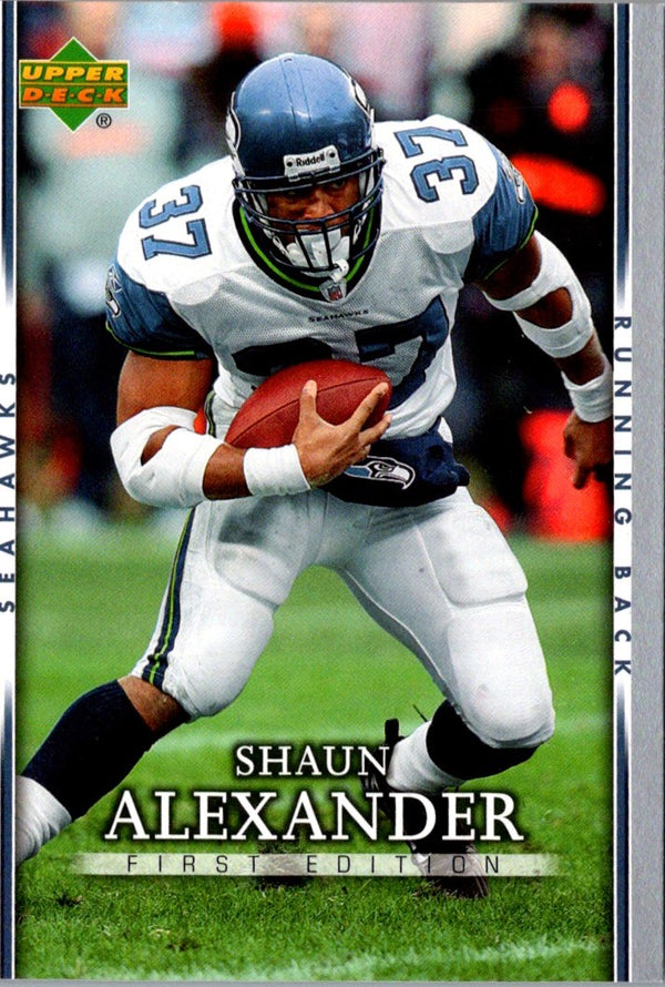 2007 Upper Deck First Edition Shaun Alexander #90