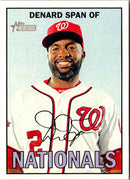 2016 Topps Heritage Denard Span