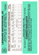 1984 Donruss Len Whitehouse