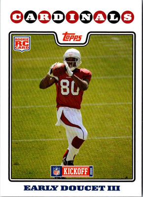 2008 Topps Kickoff Early Doucet #197 Rookie