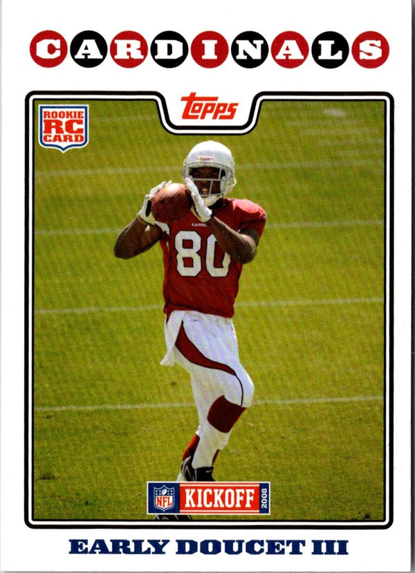 2008 Topps Kickoff Early Doucet #197 Rookie