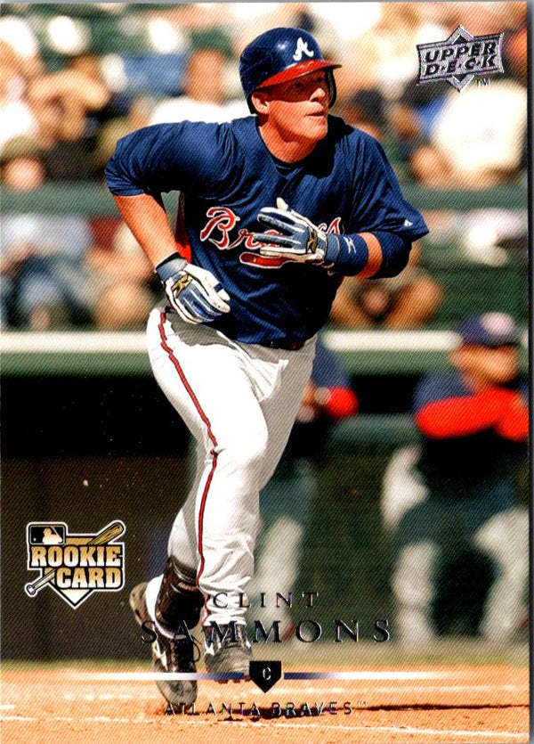 2008 Upper Deck Clint Sammons #340