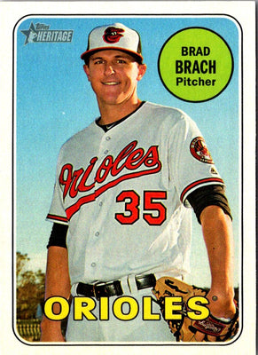 2018 Topps Heritage Brad Brach #371