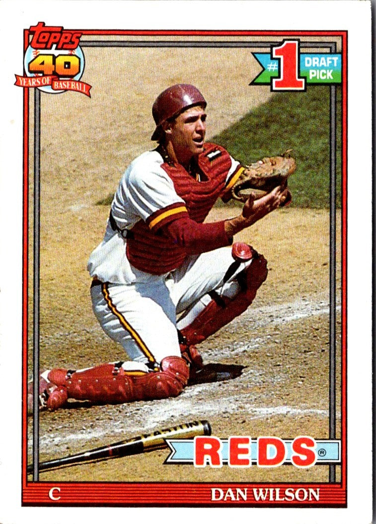 1991 Topps Dan Wilson