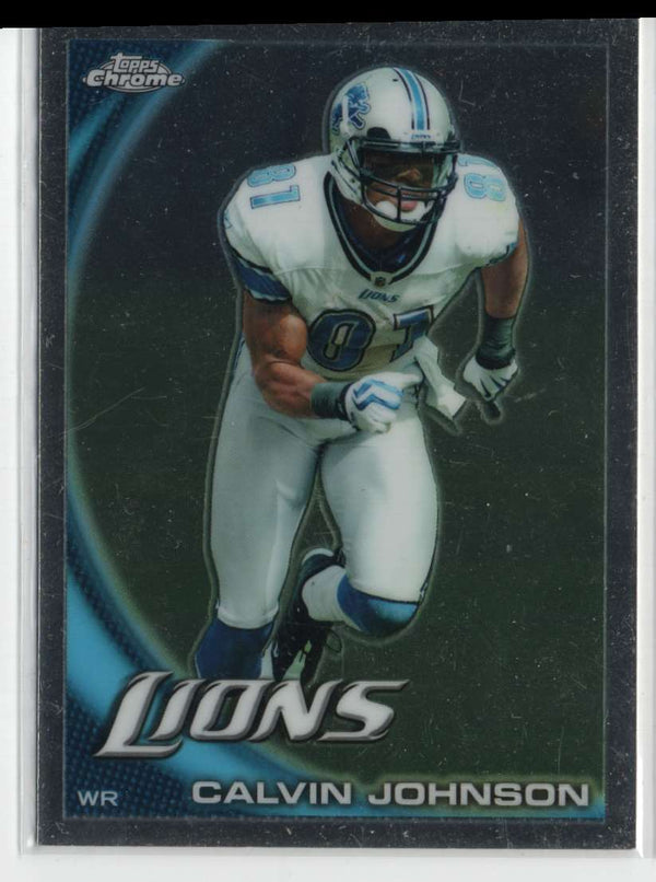 2010 Topps Chrome Calvin Johnson #C193