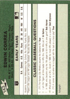 1987 Classic Update Yellow Edwin Correa #143