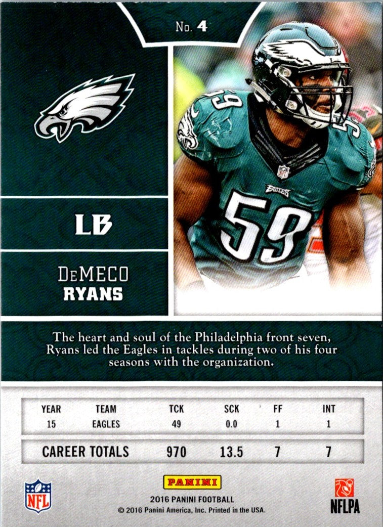 2016 Panini DeMeco Ryans