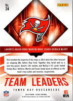 2015 Score Team Leaders Lavonte David/Doug Martin/Gerald McCoy/Mike Evans #24