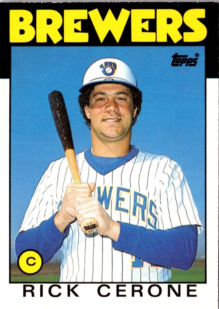 1986 Topps Traded Rick Cerone