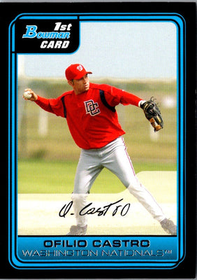 2006 Bowman Prospects Ofilio Castro #B77