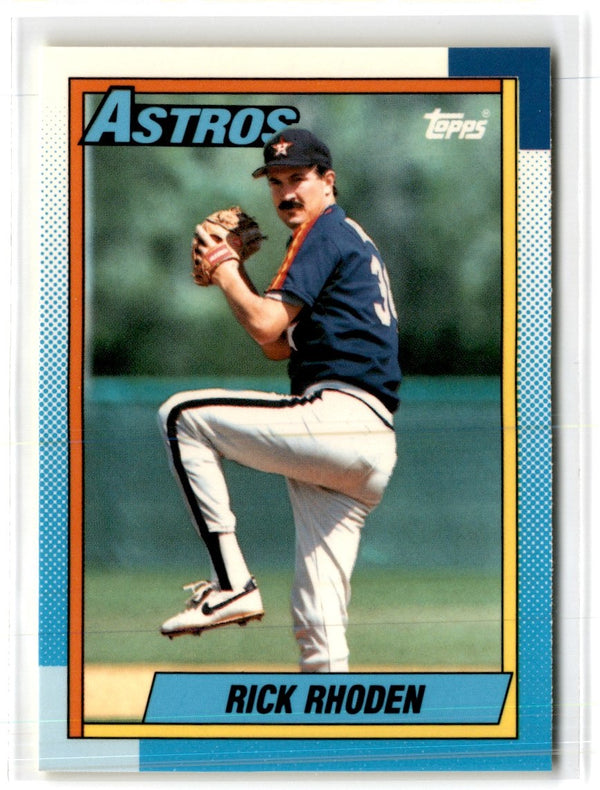 1990 Topps Tiffany Rick Rhoden #588