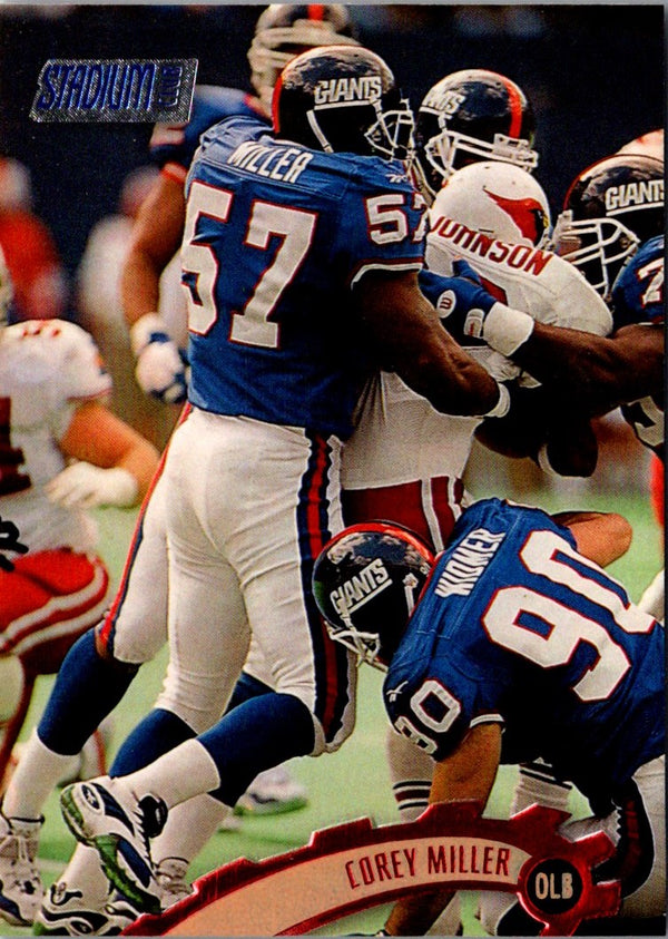 1997 Stadium Club Corey Miller #208