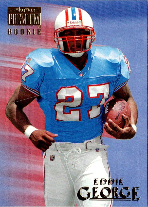 1996 SkyBox Premium Eddie George #195 Rookie
