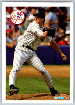 1994 Fleer Baseball Jim Abbott #224