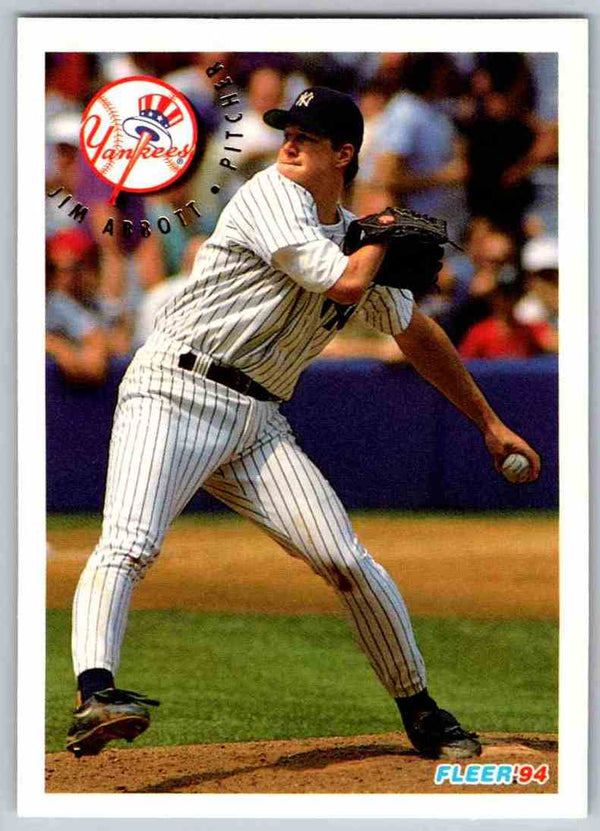 1994 Fleer Baseball Jim Abbott #224