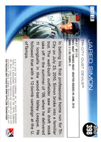 2010 Topps Pro Debut Jared Simon #398