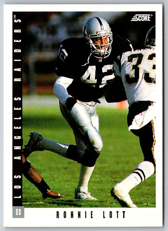 1993 Score Ronnie Lott #227