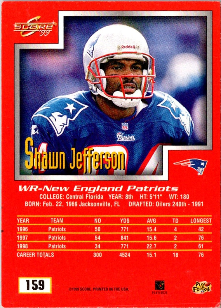 1999 Score Shawn Jefferson