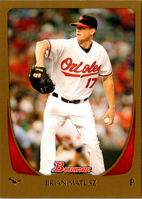 2011 Bowman Brian Matusz #28