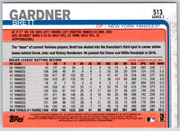 2019 Topps Brett Gardner #513