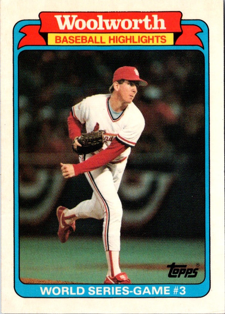 1988 Topps Woolworth Baseball Highlights John Tudor