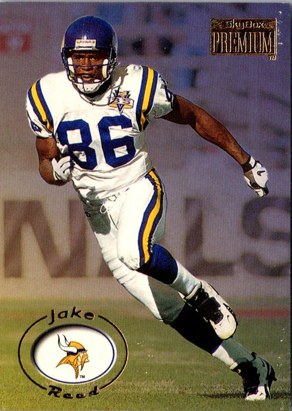 1996 SkyBox Premium Jake Reed #100