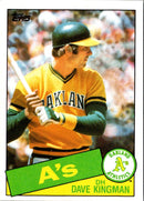 1985 Topps Dave Kingman