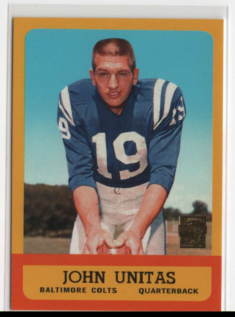 2000 Topps Johnny Unitas Reprints Johnny Unitas