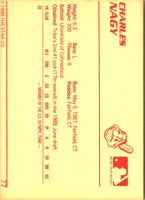 1989 Star Charles Nagy #77
