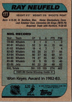 1986 Topps Ray Neufeld #177