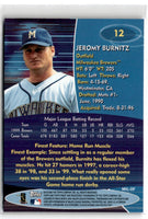 2000 Finest Jeromy Burnitz #12