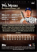 2019 Stadium Club Wil Myers