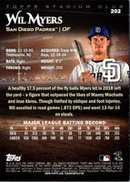 2019 Stadium Club Wil Myers #202