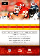 2007 Donruss Gridiron Gear Tony Gonzalez