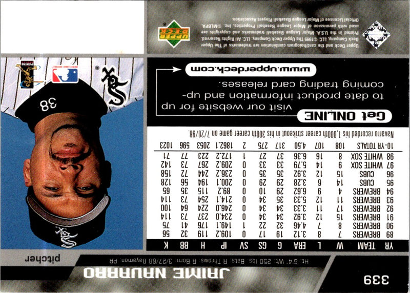 1999 Upper Deck Victory Chicago White Sox