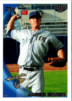 2010 Topps Pro Debut Jared Simon #398