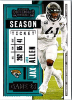 2020 Panini Contenders Josh Allen #50
