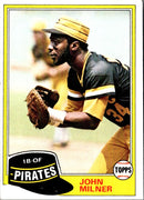 1981 Topps John Milner