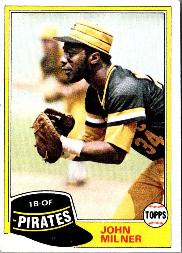 1981 Topps John Milner #618