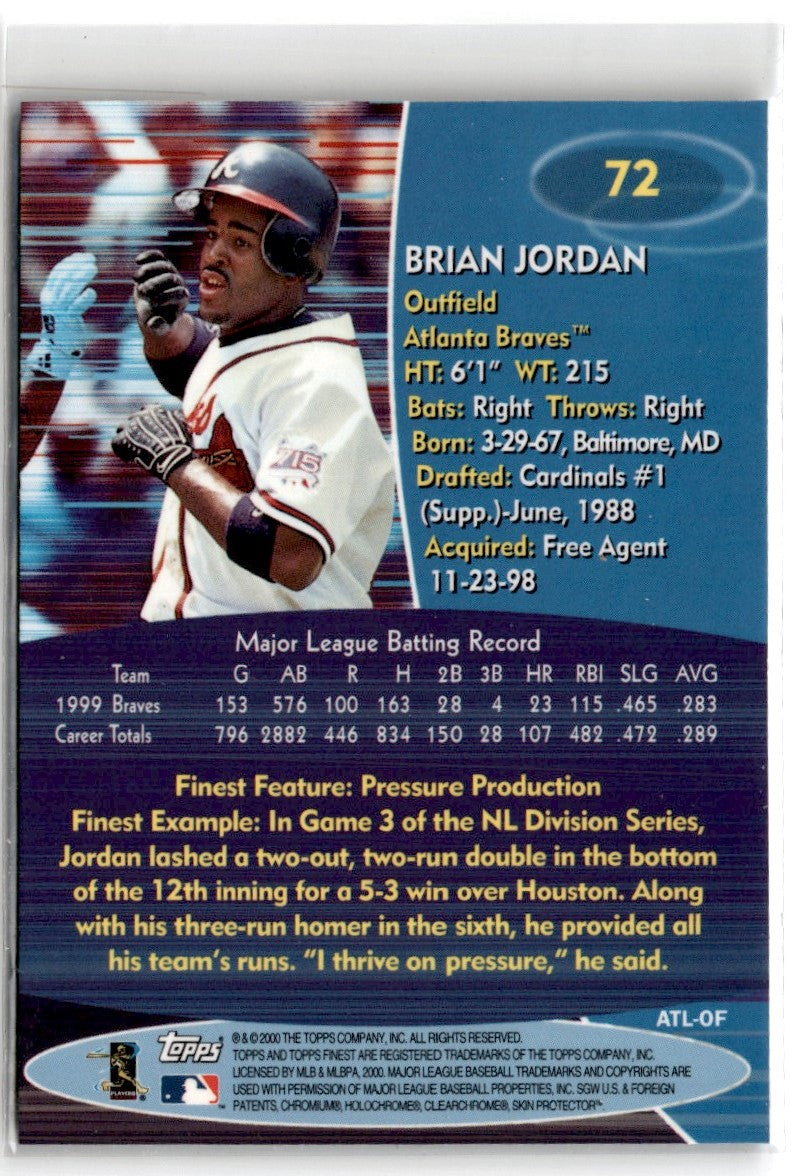 2000 Finest Brian Jordan