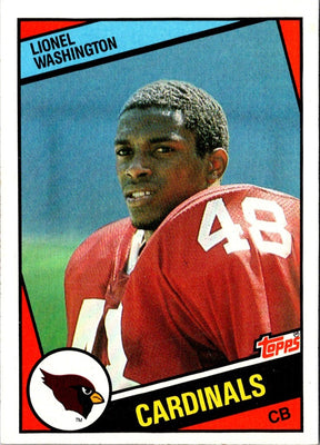 1984 Topps Lionel Washington #348 Rookie