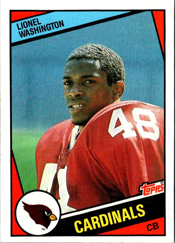 1984 Topps Lionel Washington #348 Rookie