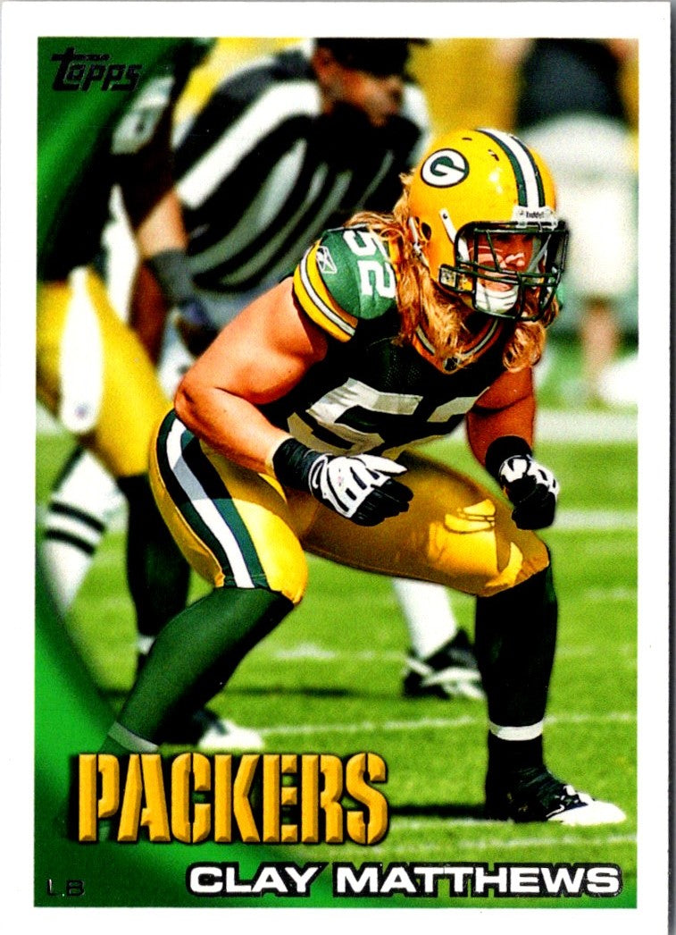 2010 Topps Clay Matthews