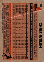 1983 Topps Chris Welsh #118