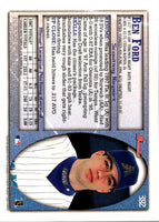 1998 Bowman Chrome Refractors Ben Ford #382