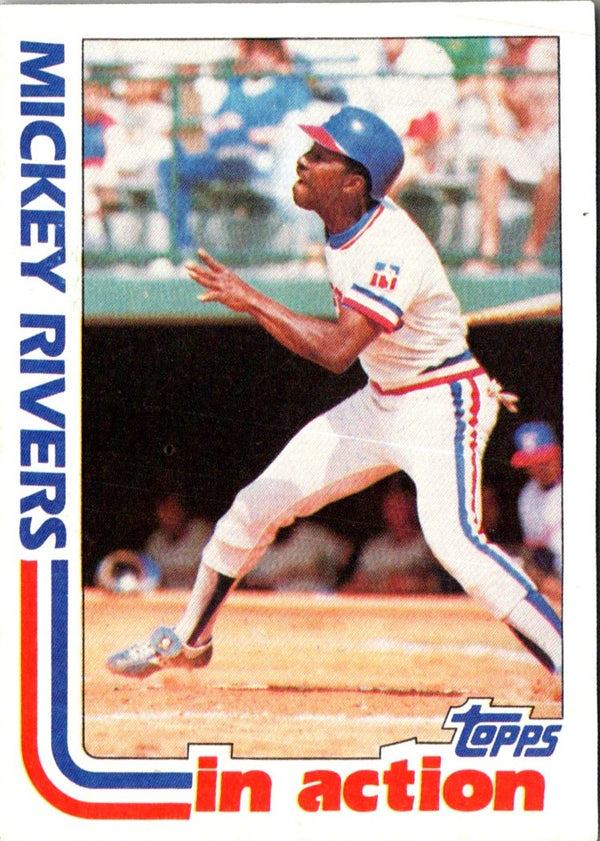 1982 Topps Mickey Rivers #705